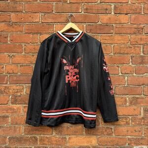 vintage nwo new world order run wolf pac long sleeve jersey